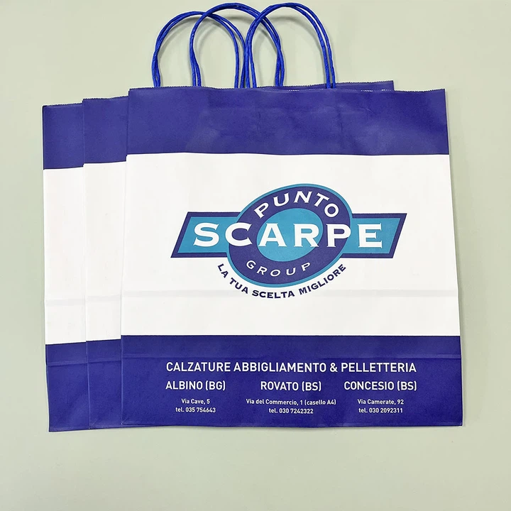 Paper tote bag Paper tote bag