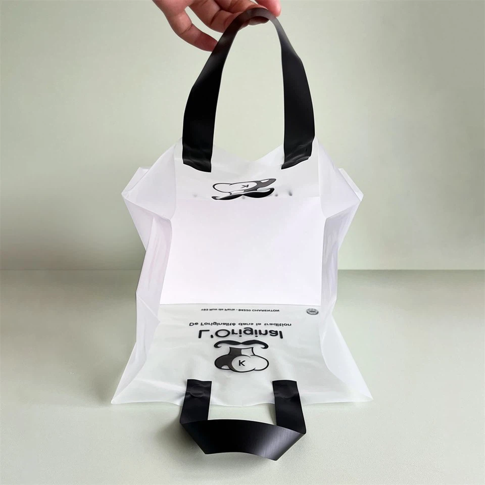 die cut handle poly bags