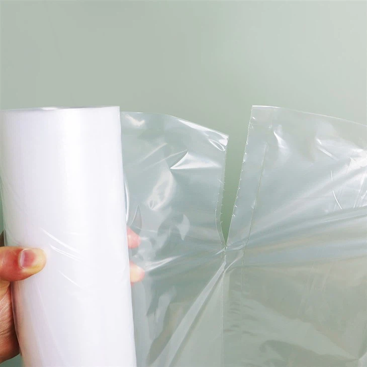 rolls of thick clear plastic